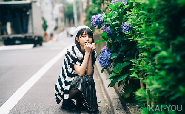 若菜葵さんインタビュー写真