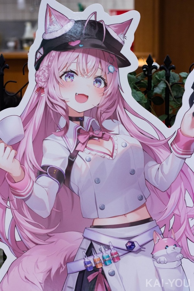 ホロライブ「holoX」コラボカフェに潜入 博衣こよりの具材指定に