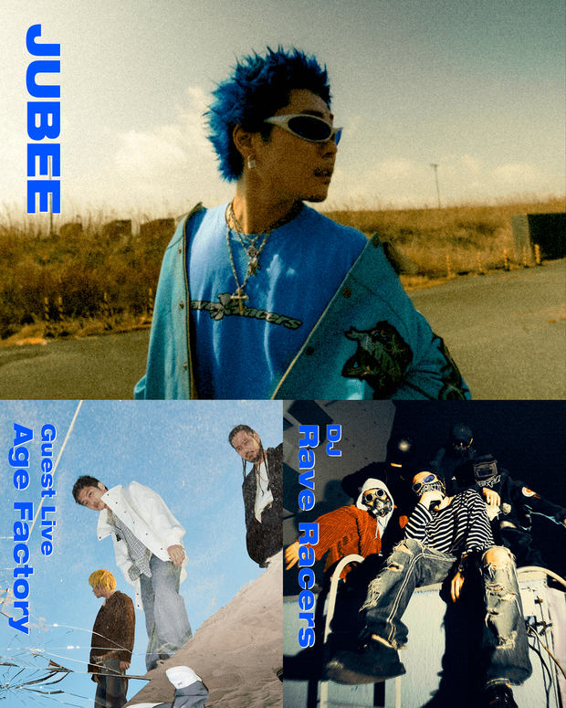 JUBEE初のワンマンライブ ゲストにBIM、Age Factory、(sic)boyら