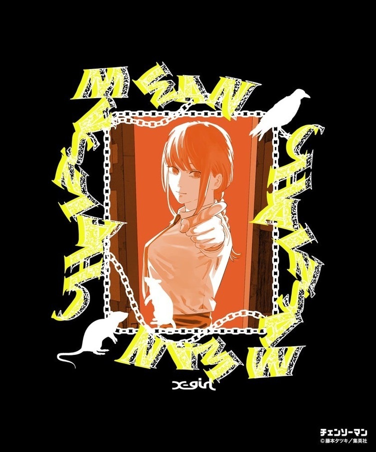 xgirl チェンソーマン パワー コラボ Tシャツ