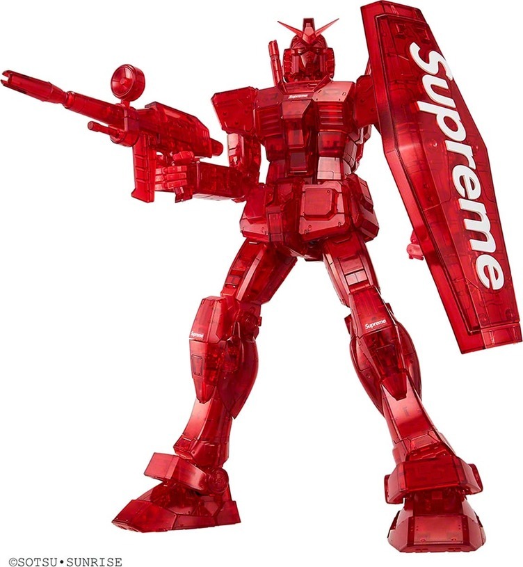 Supreme ガンプラ コラボ シャアも嫉妬するクリアレッドの機体 Kai You Net