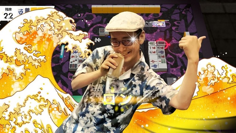 Nintendo Switch『東方幻想麻雀』にZUN参戦！ やっぱりビール片手に現れる