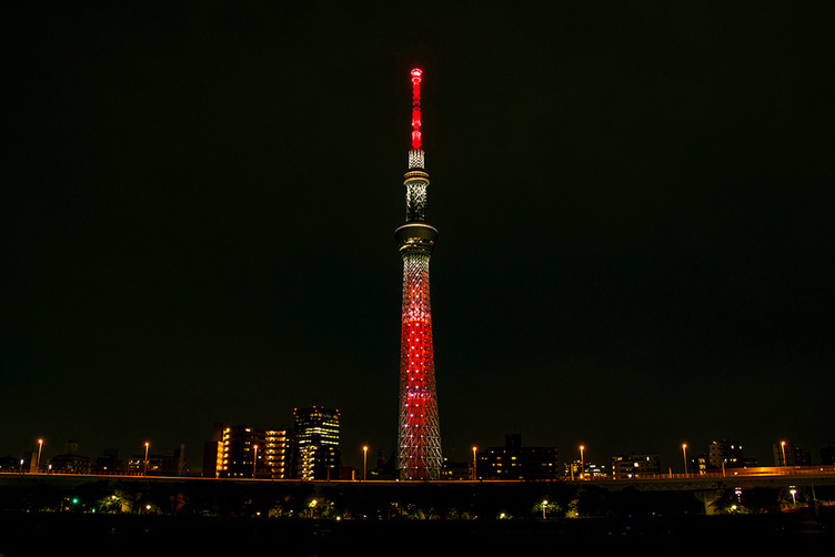東京スカイツリーも 鬼滅の刃 を祝福 劇場版記念ライティングを3日間点灯 Kai You Net