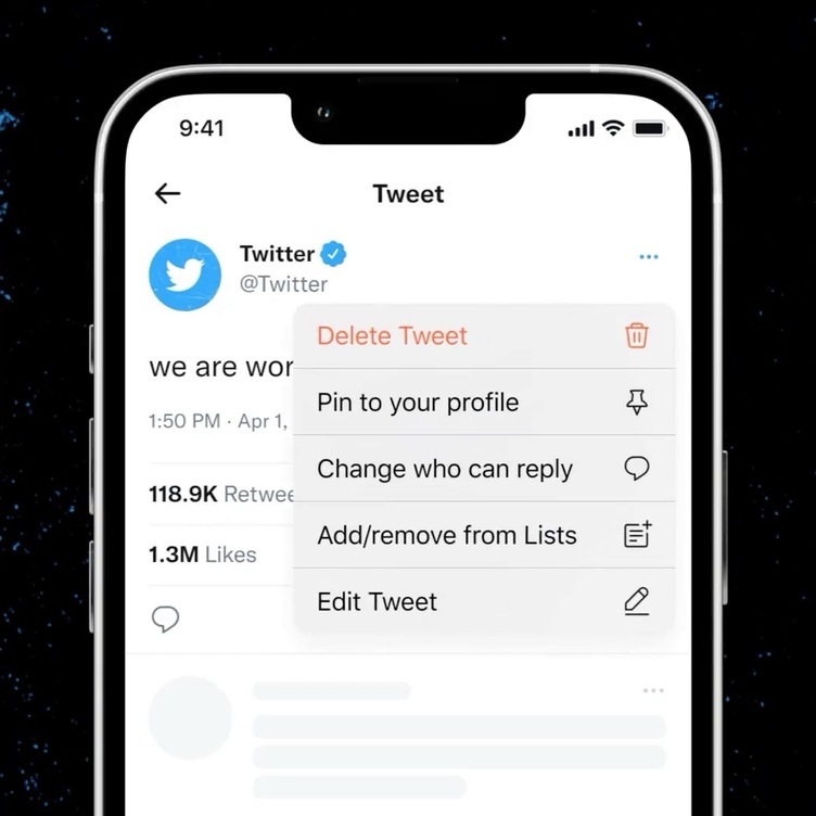 Twitter、ツイートの編集機能を開発中　Twitter Blueで数ヶ月以内にテスト実装