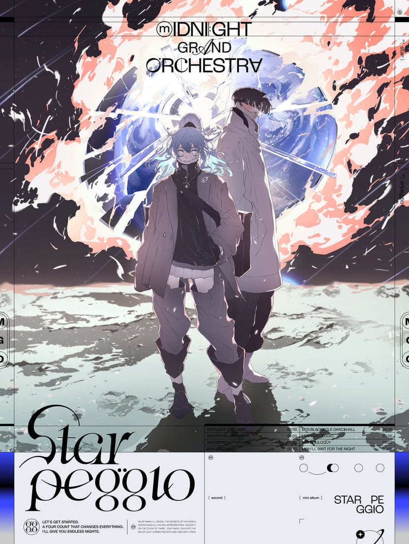 【OVERTURE】TAKU INOUE × 星街すいせい 1stミニアルバム 星街すいせい&TAKU INOUEによる音楽プロジェクト「Midnight