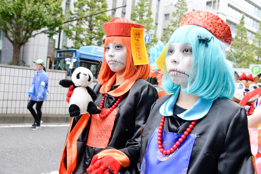 カワハロ】ガチ仮装の行進が怖い！ ホラーなコスプレ激写100枚 - KAI-YOU