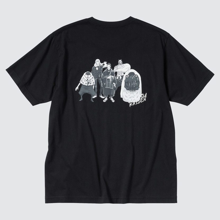 呪術廻戦　五条悟　ユニクロ　GU UNIQLO Tシャツ　2枚セット　ホワイト 呪術廻戦」とユニクロUTがコラボ、五条悟や伏黒恵がTシャツに
