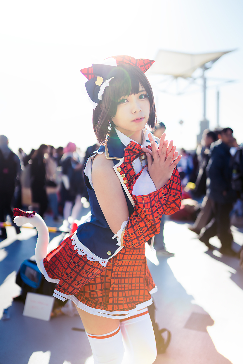 写真】中国の美女子猫コスプレイヤー・リーユウ コミケで会った
