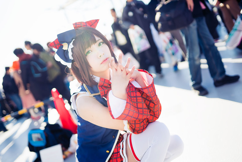 写真】中国の美女子猫コスプレイヤー・リーユウ コミケで会った