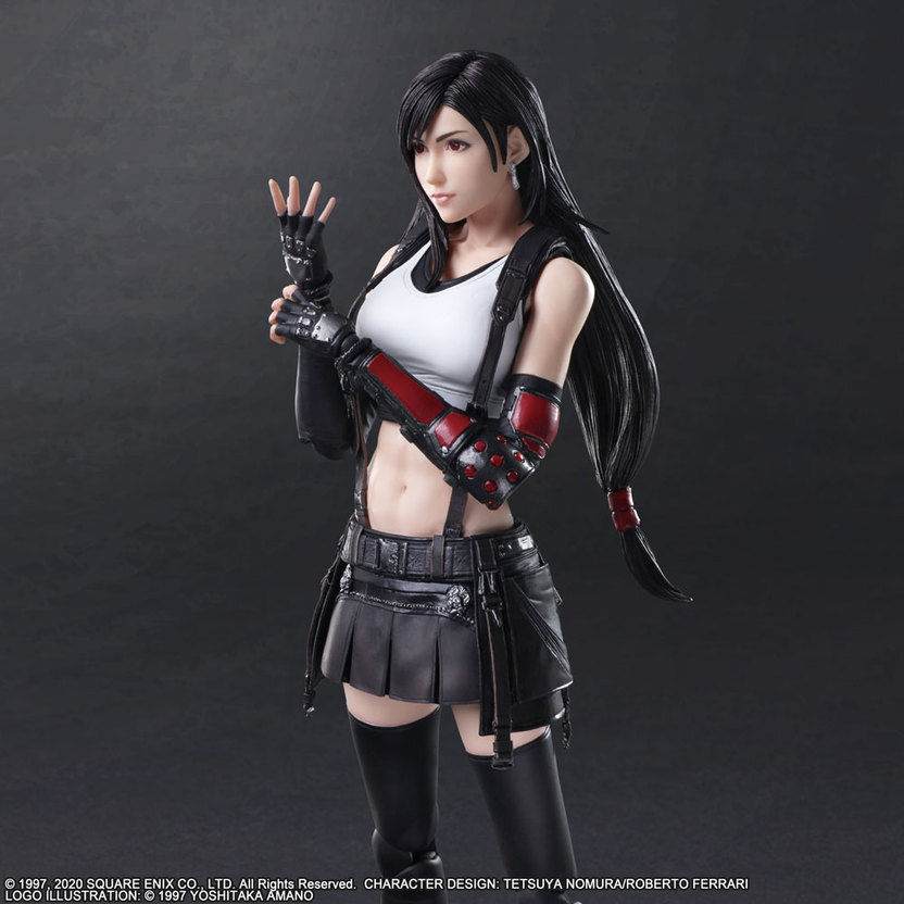 FF7のクラウド、ティファ、エアリス、バレットが精巧なフィギュアに
