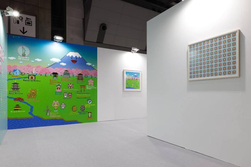 村上隆のNFT「Murakami.Flowers」版画を展示 過去即完したポスターも