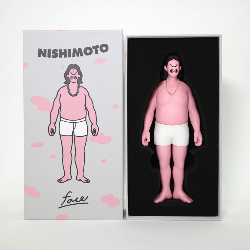 アーティストFACE、NISHIMOTO IS THE MOUTHのコラボフィギュア