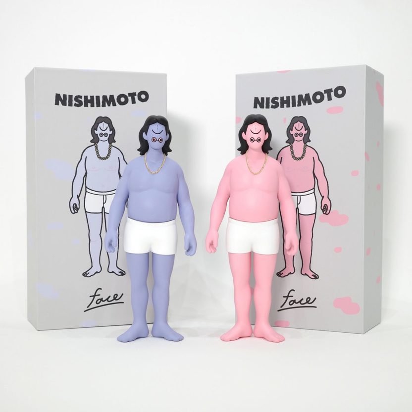 アーティストFACE、NISHIMOTO IS THE MOUTHのコラボフィギュア発売