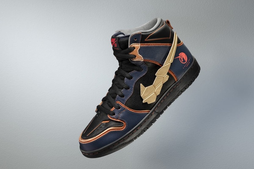 BANDAI - [新品未開封]HGユニコーンガンダム1・2号機セット/DUNK SB/堀米悠斗 ガンダム UC×Nike SB、堀米雄斗選手がガンダムに搭乗するアニメ