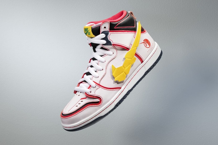 BANDAI - [新品未開封]HGユニコーンガンダム1・2号機セット/DUNK SB/堀米悠斗 ガンダム UC×Nike SB、堀米雄斗選手がガンダムに搭乗するアニメ