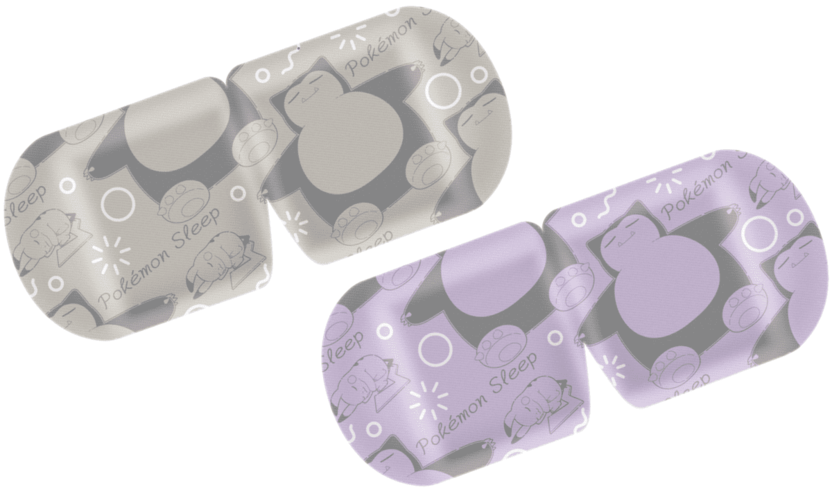 ポケモンスリープ×蒸気でホットアイマスク カビゴン、ピカチュウ