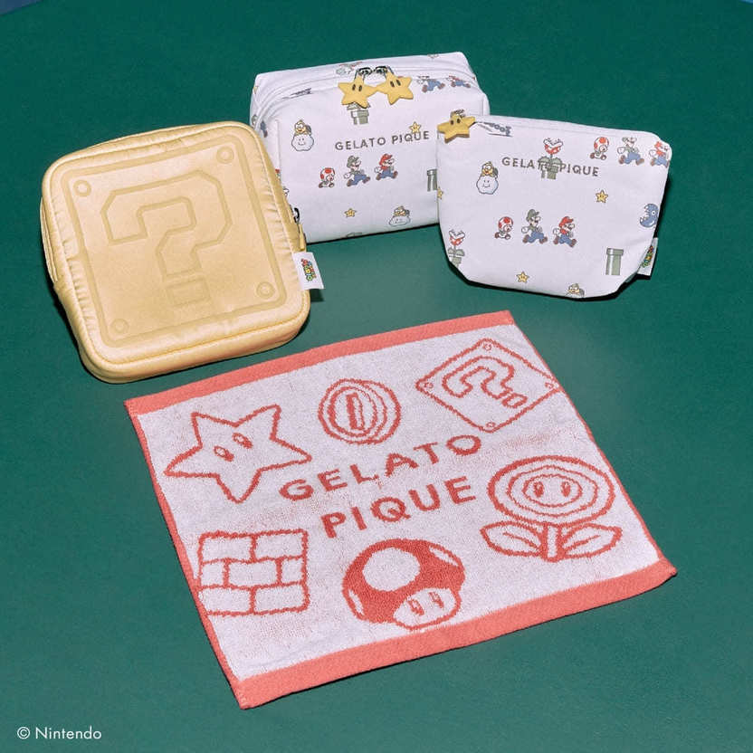 マリオ×ジェラピケ第3弾 ふわもこルームウェアで特別な時間を自宅で