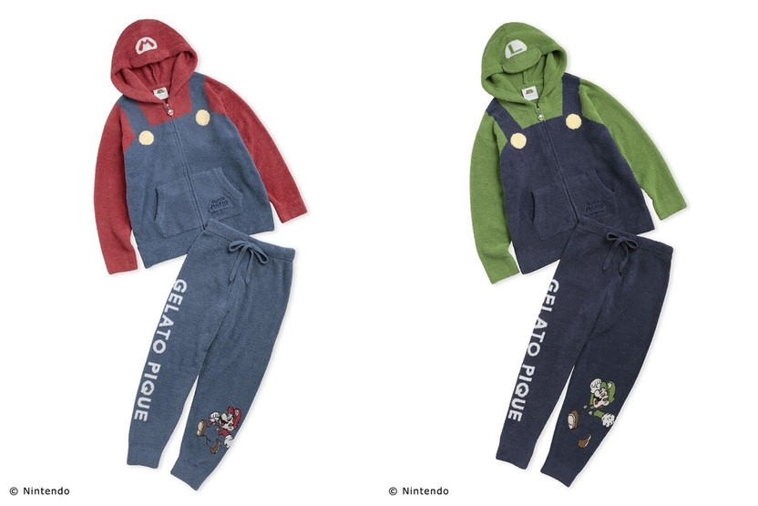 マリオ×ジェラピケ第3弾 ふわもこルームウェアで特別な時間を