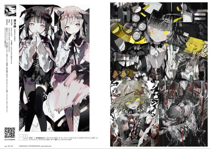 MikaPikazo複製原画【VISIONS2023×FACTORYコラボ 】 m85551967432_1.jpg?1741675810