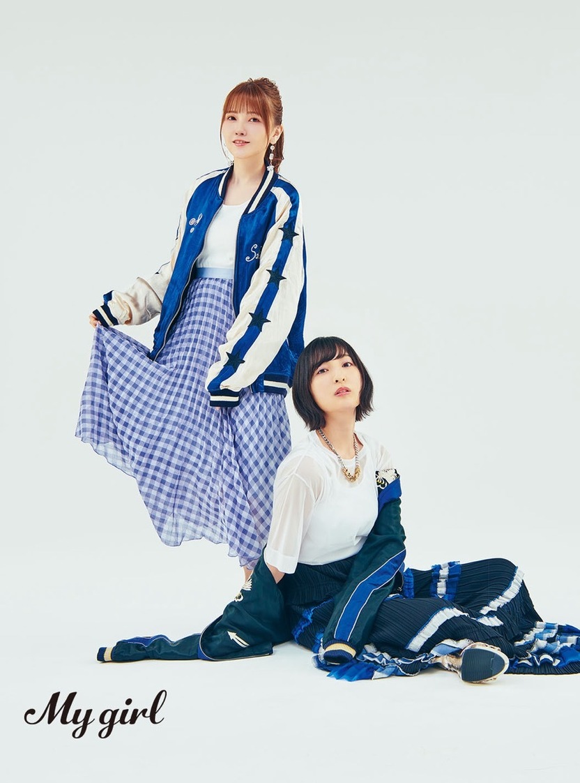 佐倉綾音 佐倉綾音と鬼頭明里のスカジャン姿 『My Girl』表紙にのってるぞ