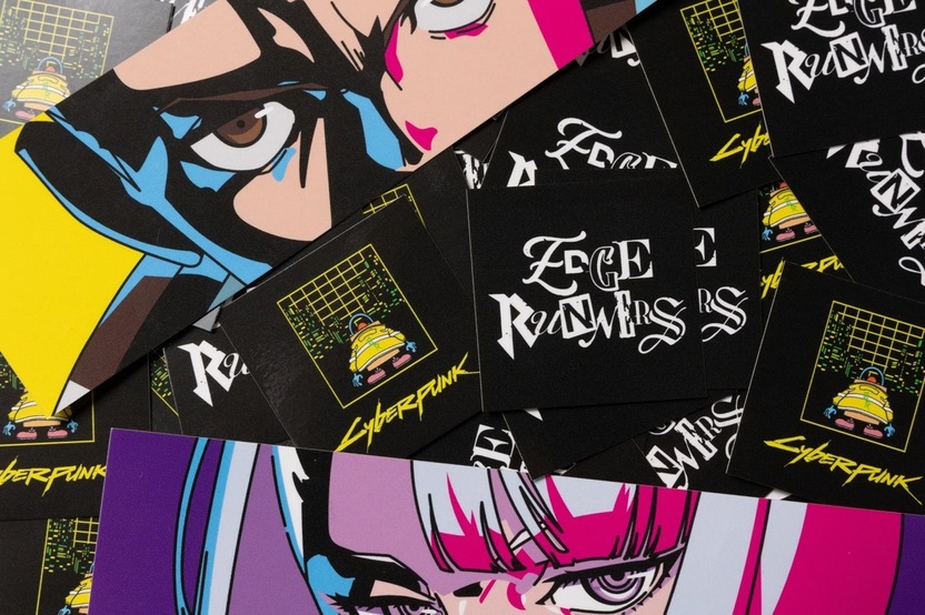 vaultroom×サイバーパンク エッジランナーズ ルーシーらの刺繍アイテム