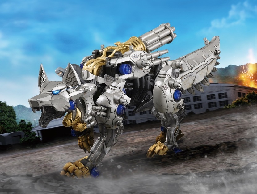 ホロライブ白上フブキ、玩具ゾイドの「ガトリングフォックス」とコラボ