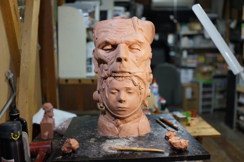 寺田克也の個展「Monster Head Girl」 初となる立体作品も - KAI-YOU