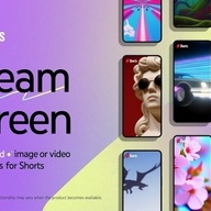 YouTube ショートの新機能「Dream Screen」／画像は動画「<a href="https://www.youtube.com/watch?v=FfJb0OpAD94" target="_blank">Made on YouTube Recap</a>」から