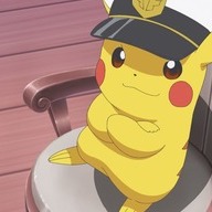 ドヤ顔のキャプテンピカチュウ