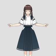 狩衣セーラー_夏服