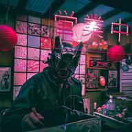 10月末にオープンしたサイバーパンク屋台「KAKKO」／画像はすべて「KAKKO」の提供