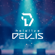 『hololive DEV_IS』のロゴ