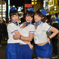 【スナップ写真】渋谷ハロウィンの仮装ギャルたち