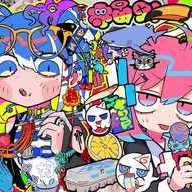寺田てら個展 「Chroma」／画像は<a href="https://twitter.com/trcoot/status/1673883005029593089?s=20" target="_blank">寺田てらさんのTwitter</a>より