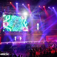 「DreamHack Japan 2023 Supported by GALLERIA」で行われたホロライブ Collabo Stage-12／画像はDreamHack Japan 2023からの提供© 2016 COVER Corp.