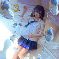 watabokuさんによるイラスト「yinyang」