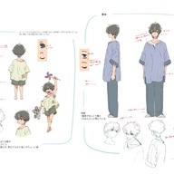 主人公のキャラクター設定画