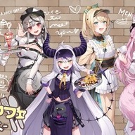 「holoXカフェーしんりゃくー」キービジュアル