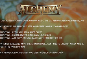 MTG ARENA専用フォーマット「Alchemy」発表　現行カードにバランス調整を適用