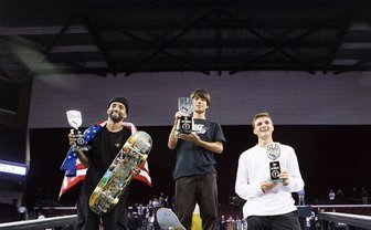 堀米雄斗がスケートボード世界最高峰プロツアー「SLS」第2戦で優勝