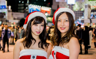 【写真】クリスマスのサンタ女子　渋谷に集まる10代はどんな子？🎅