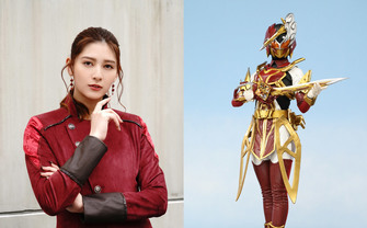 アンジェラ芽衣、変身す 『仮面ライダーセイバー』唯一の女性ライダー・サーベラ登場