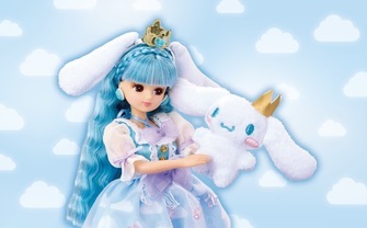 リカちゃんとシナモン、耳までおそろい！ 20周年コラボドールが可愛い