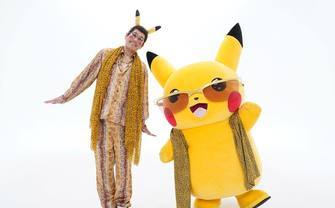 サングラスが新鮮　ピコ太郎×ピカチュウの超コラボ曲「PIKA to PIKO」配信