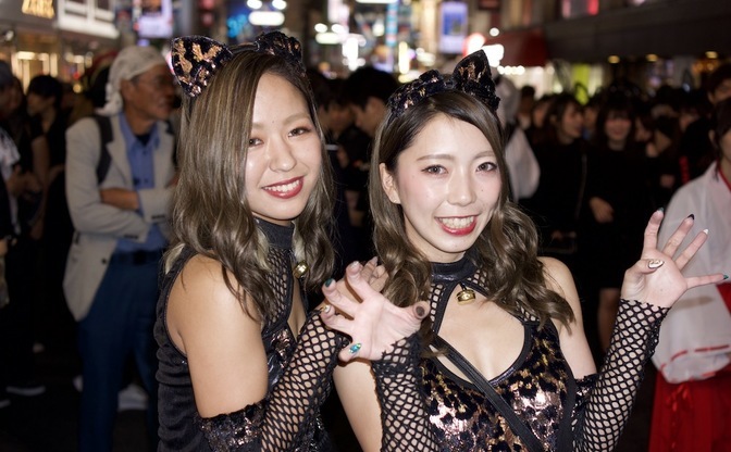 写真 渋谷ハロウィン18 ギャルと美女がセンター街を埋め尽くす Kai You Net