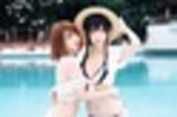 えなこさんと伊織もえさん「ビジュアルクイーン撮影会2019」6