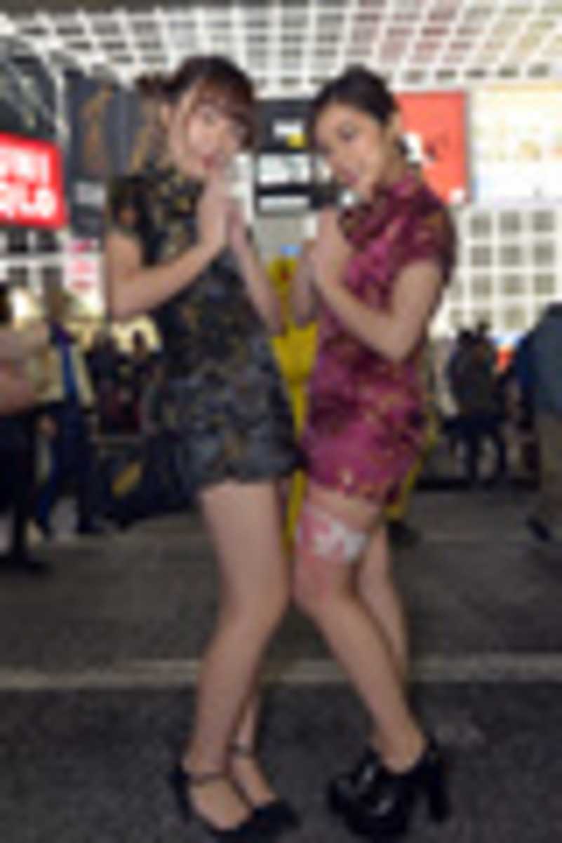 渋谷ハロウィンの美女たち２