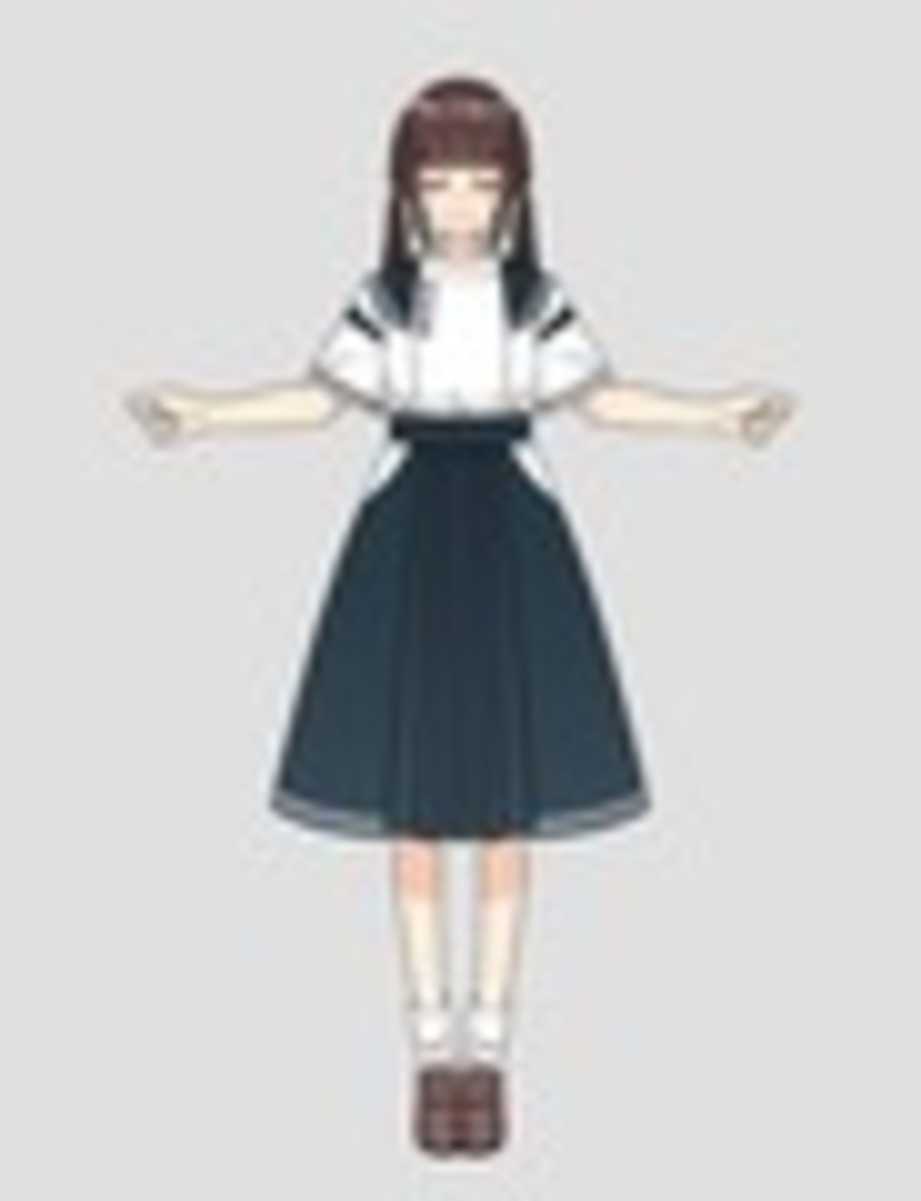 狩衣セーラー_夏服