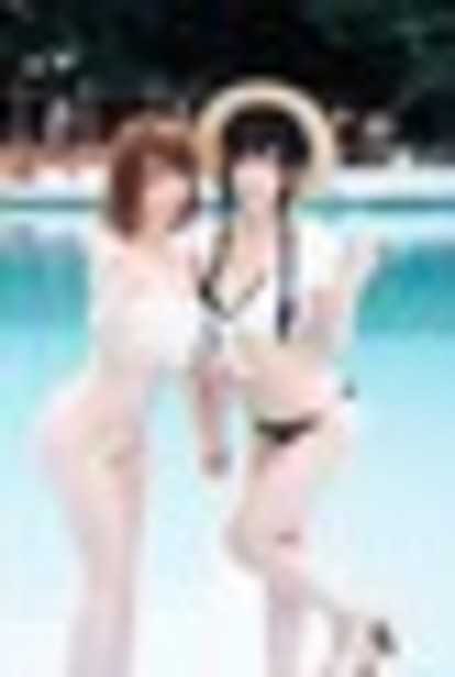 えなこさんと伊織もえさん「ビジュアルクイーン撮影会2019」3