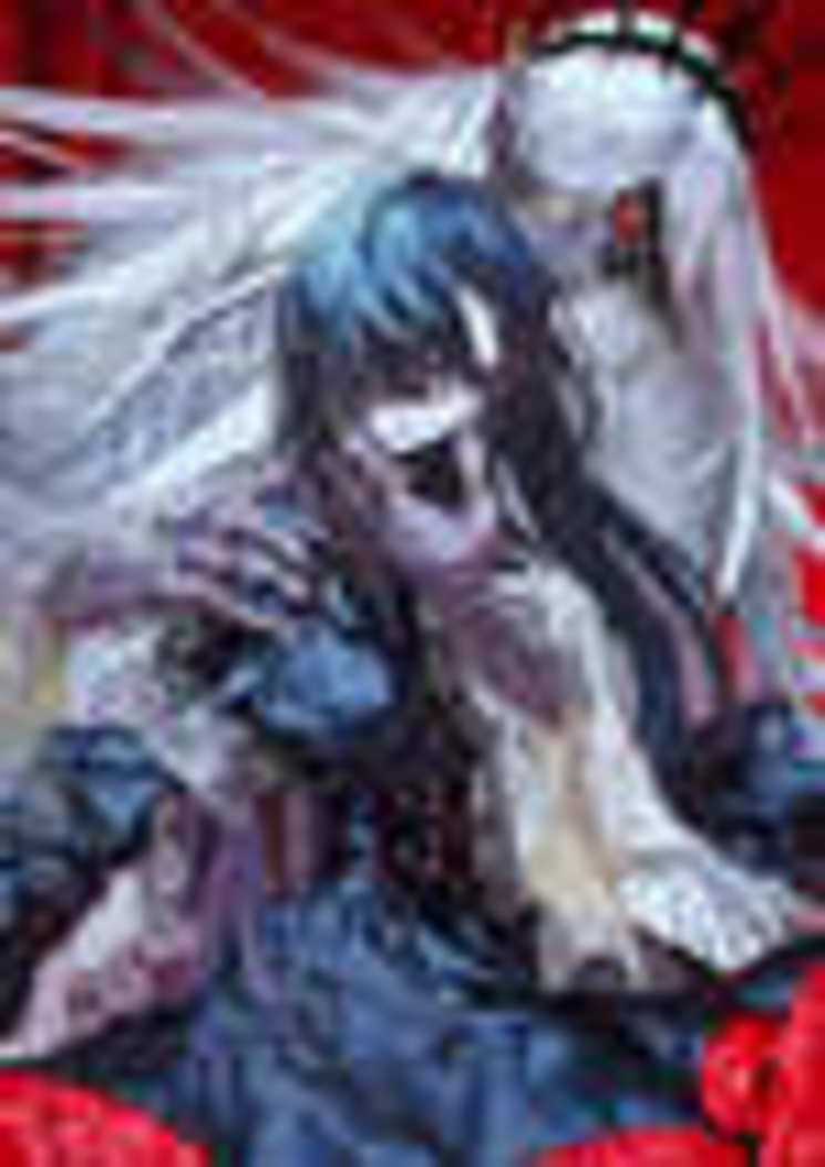 『VISIONS EDGE ILLUSTRATORS BOOK 悪と力』カバーイラスト